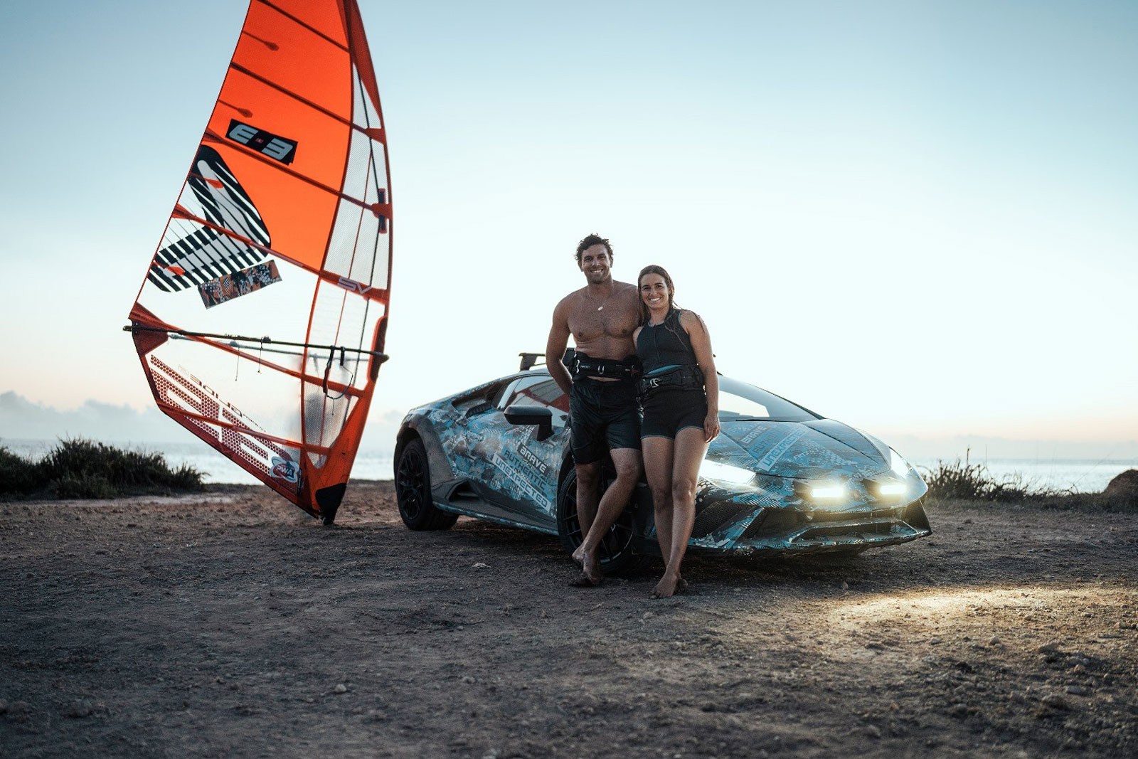 Lamborghini Werbespot mit Matteo Iachino und Blanca Alabau