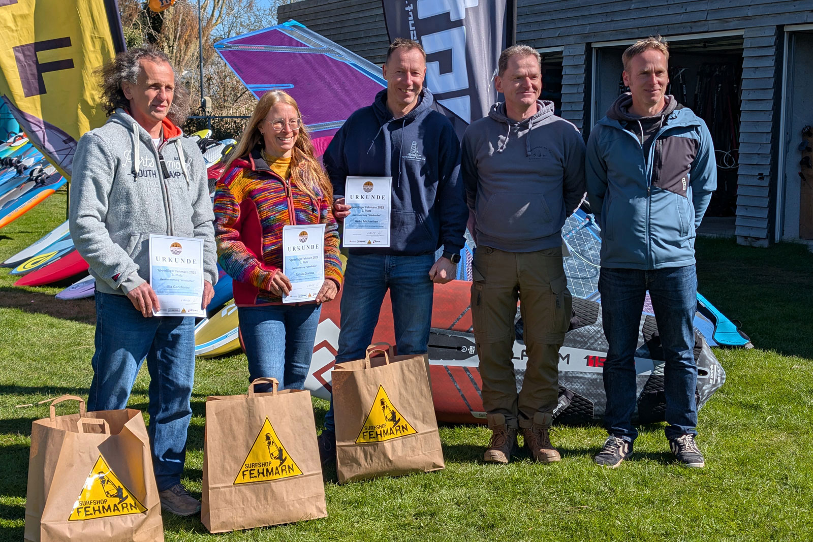 Siegerehrung �Speedj&auml;ger Fehmarn� und �Speedj&auml;ger Germany 2025�