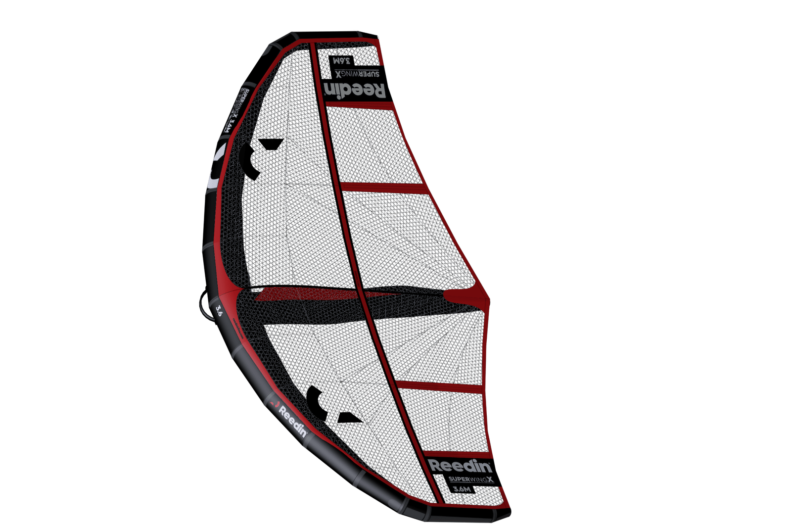 Einem Windsurfsegel sehr &auml;hnlich: Wing aus X-Ply