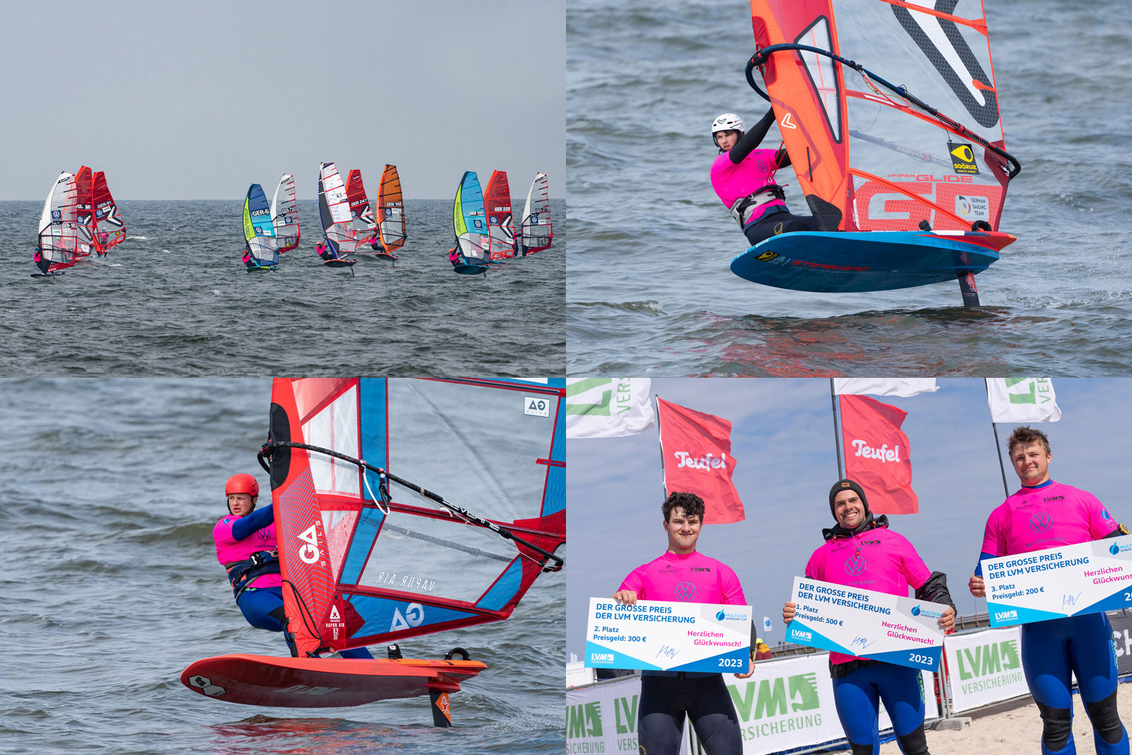 Multivan Windsurf Cup Ahlbeck: Michele Becker geht in Führung