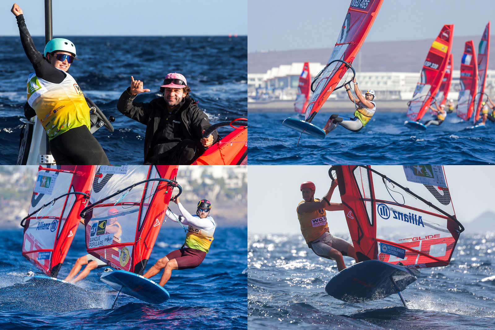 IQ Foil WM Lanzarote 2024: Theresa Marie Steinlein gewinnt einen Platz f&uuml;r Paris 2024!