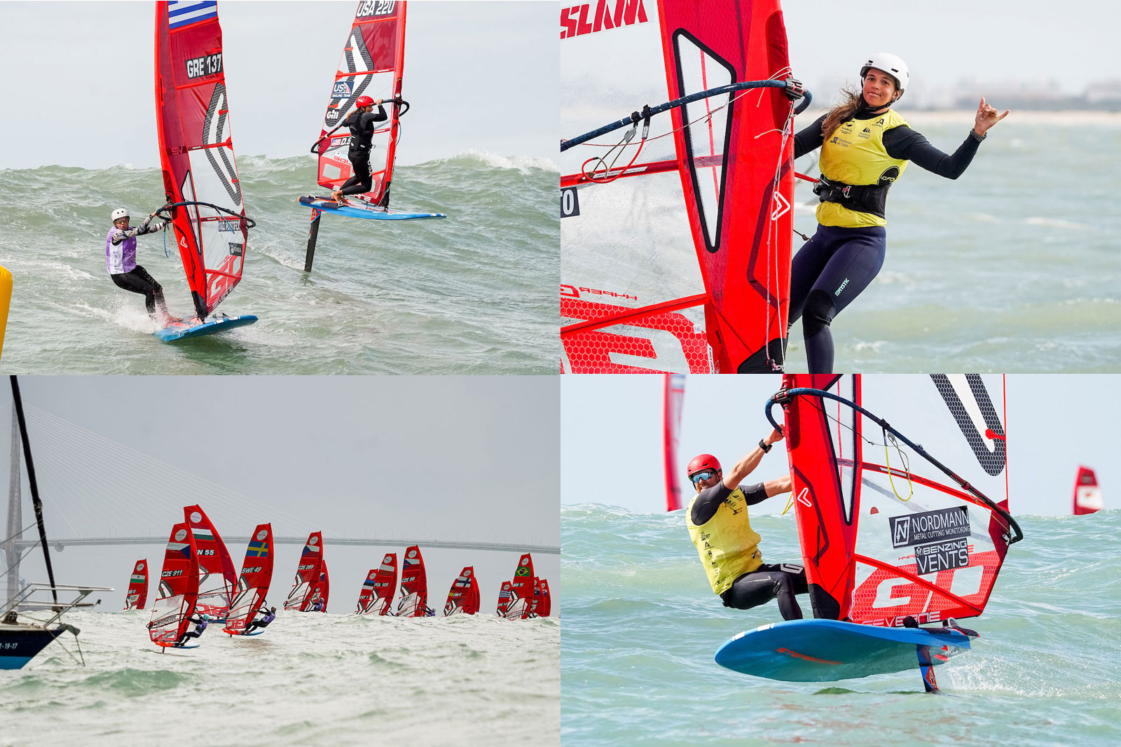 IQ Foil Games C�diz 2024: Theresa Marie Steinlein setzt sich an die Spitze