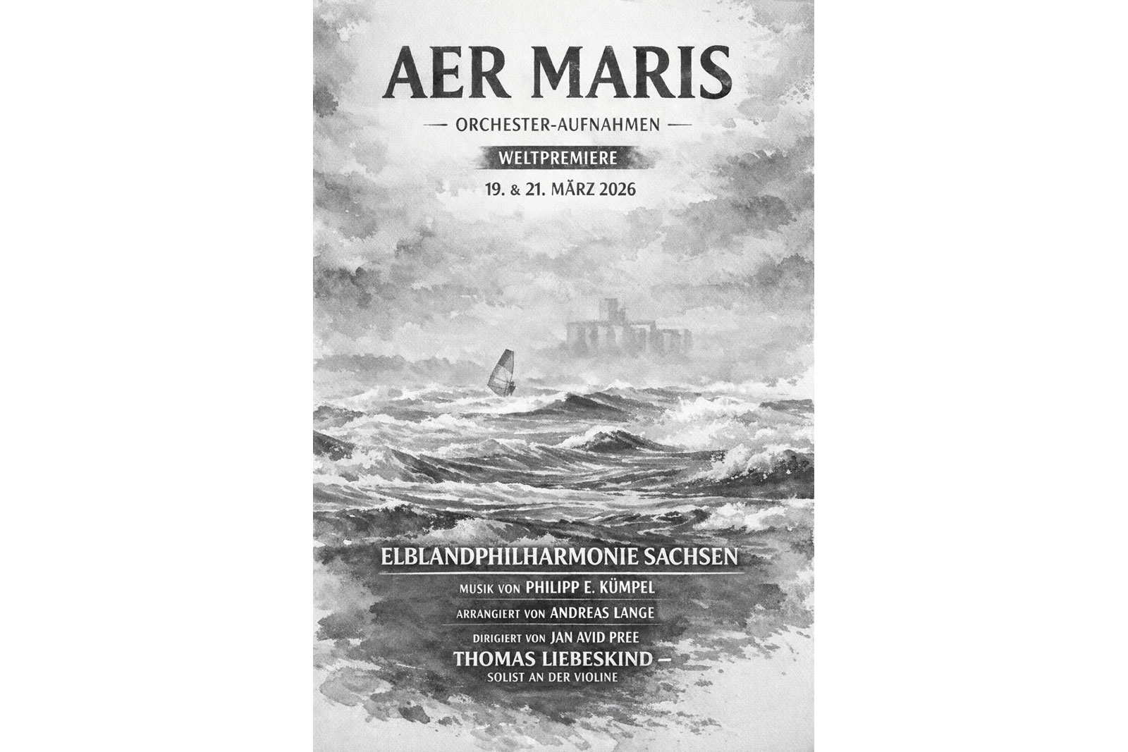 Premiere von Aer Maris in der Elblandphilharmonie Sachsen
