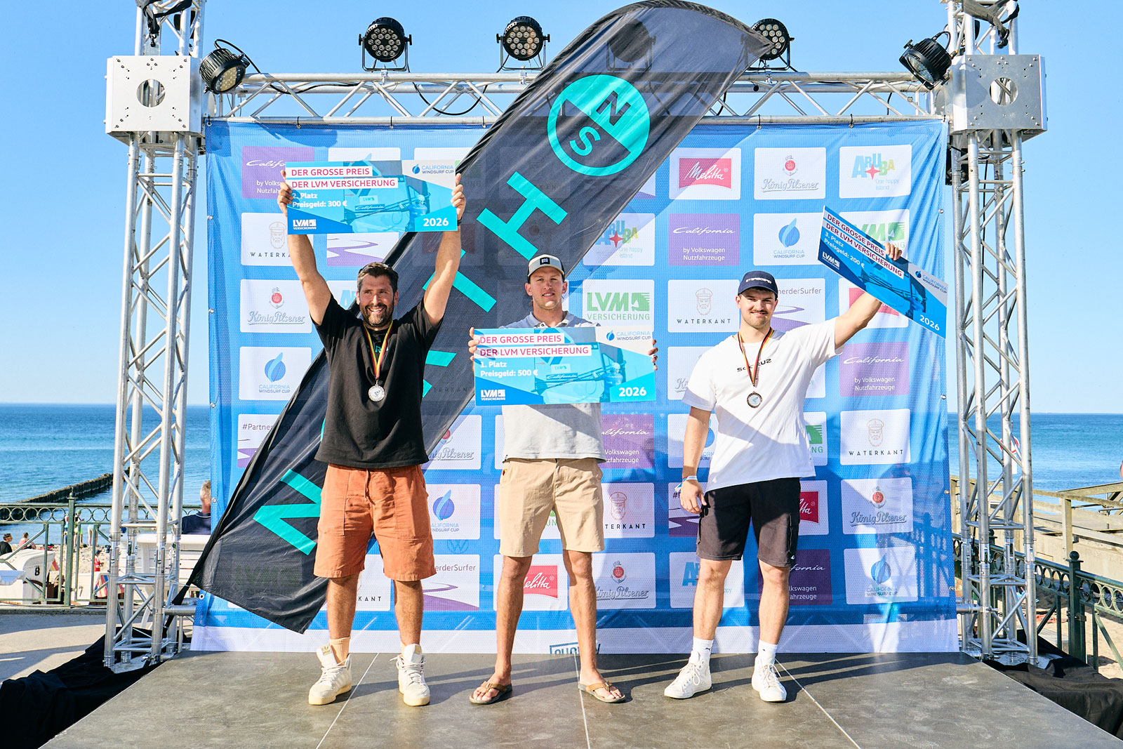 LVM Versicherung unterst&uuml;tzt Windsurfcupper mit Preisgeld