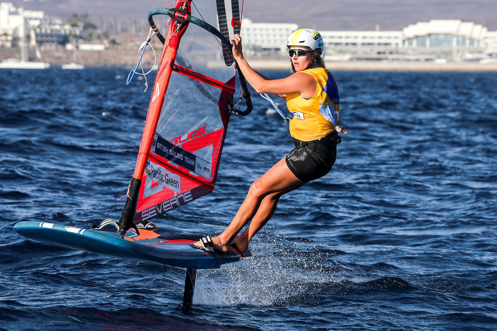 IQ Foil WM Lanzarote 2024: Theresa Marie Steinlein gewinnt einen Platz f&uuml;r Paris 2024!