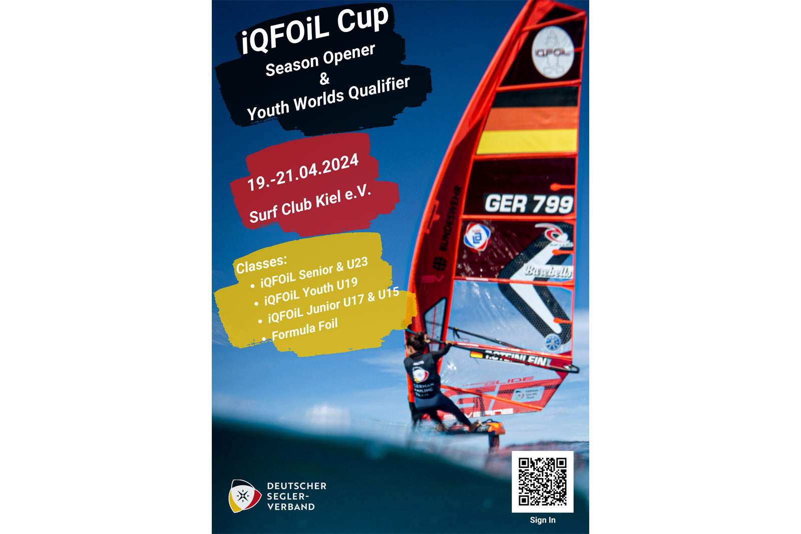 Season Opener: IQ Foil Cup Kiel Ranglistenregatta im April