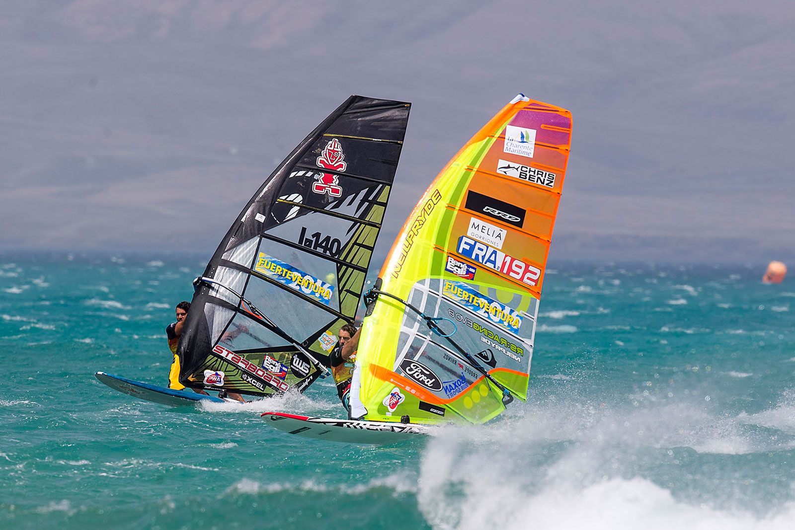 Ewiges Duell der zwei Giganten im Slalom: Matteo Iachino und Antoine Albeau