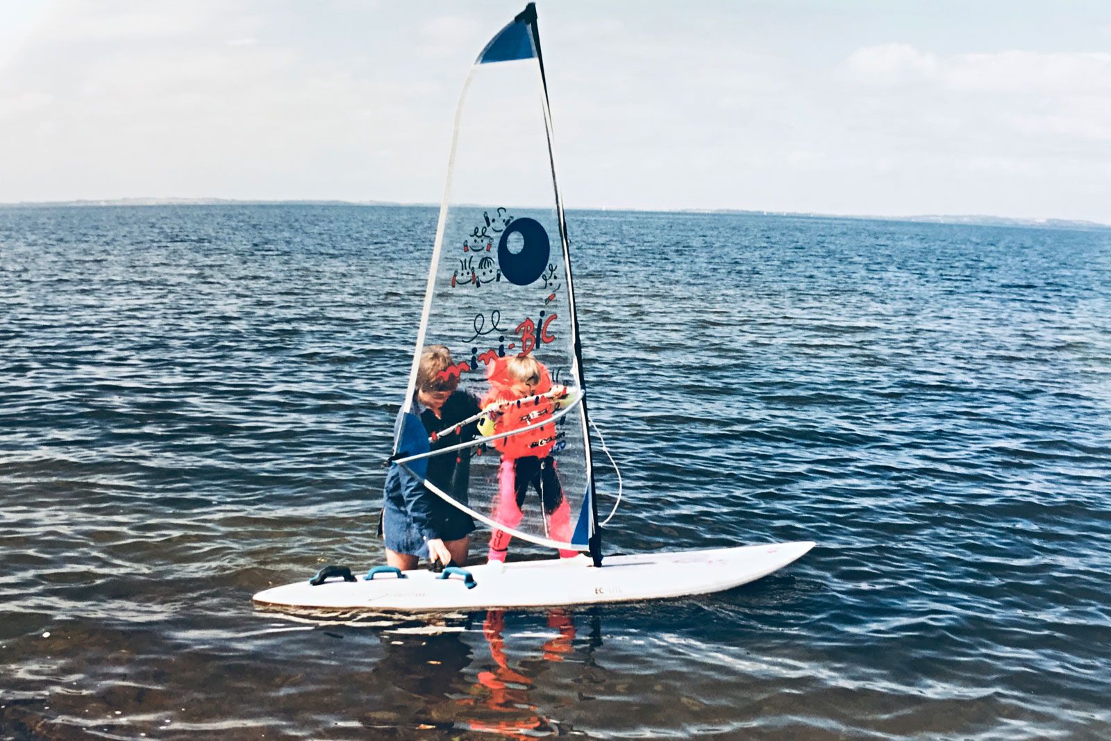 Gustav Häggström: Im Winter Elektroniker, im Sommer Profiwindsurfer 