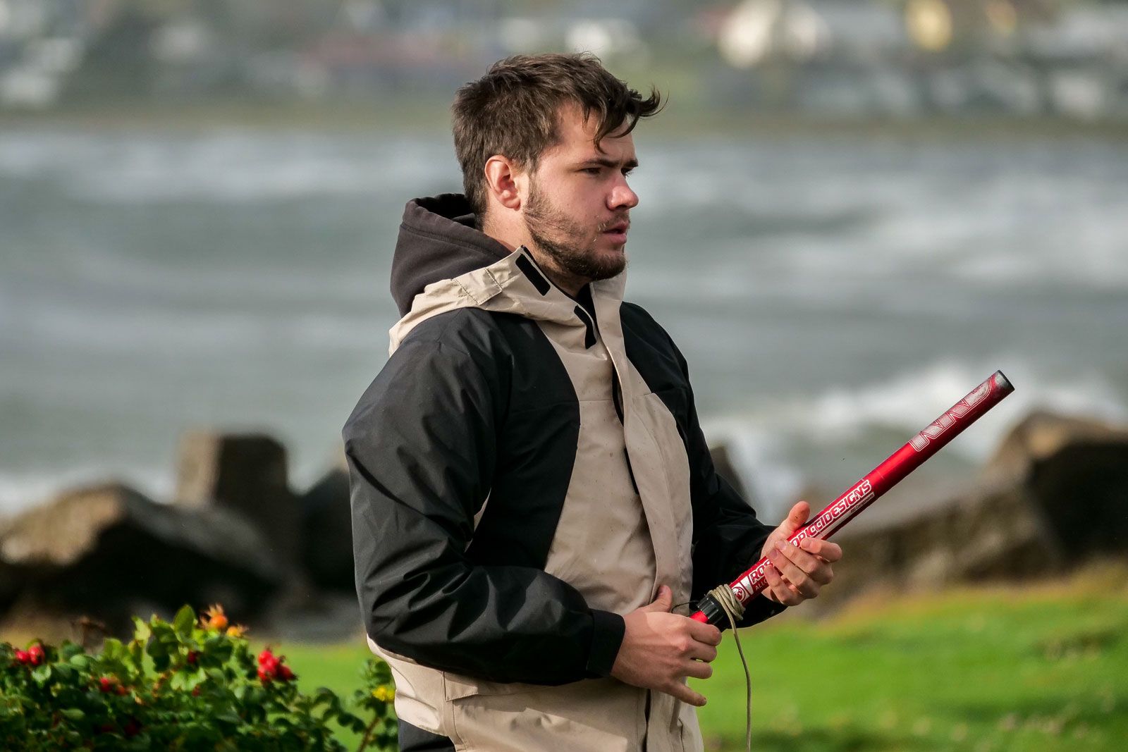 Gustav Häggström: Im Winter Elektroniker, im Sommer Profiwindsurfer 