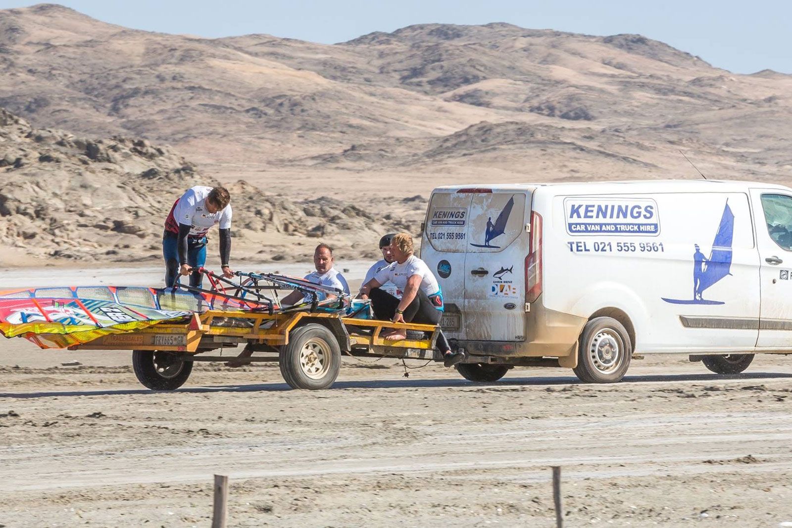 Speedrausch in der Wüste: Gunnar Asmussen in Namibia 