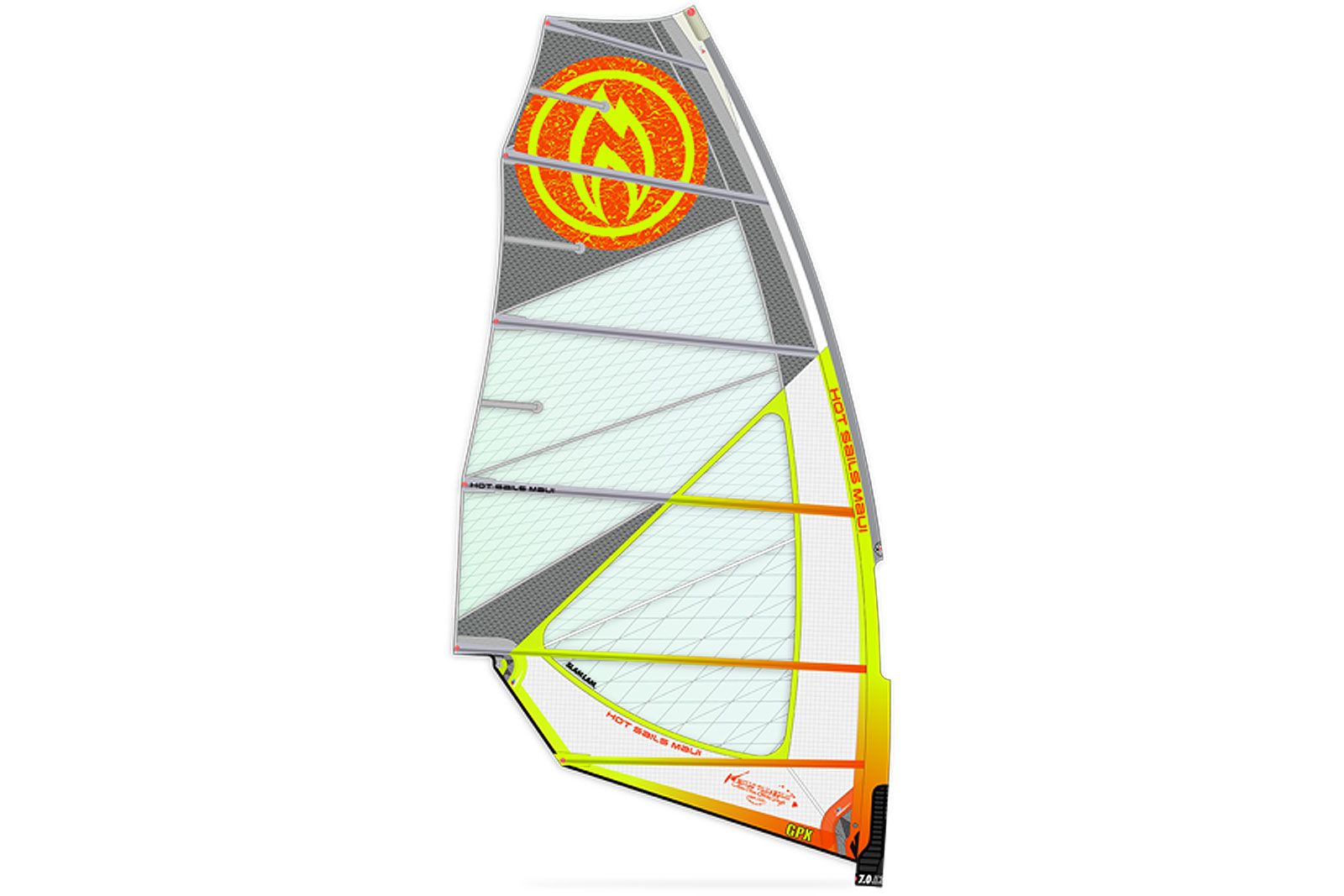 WINDSURFERS Quick-Test: Hot Sails GPX 7,5 qm 