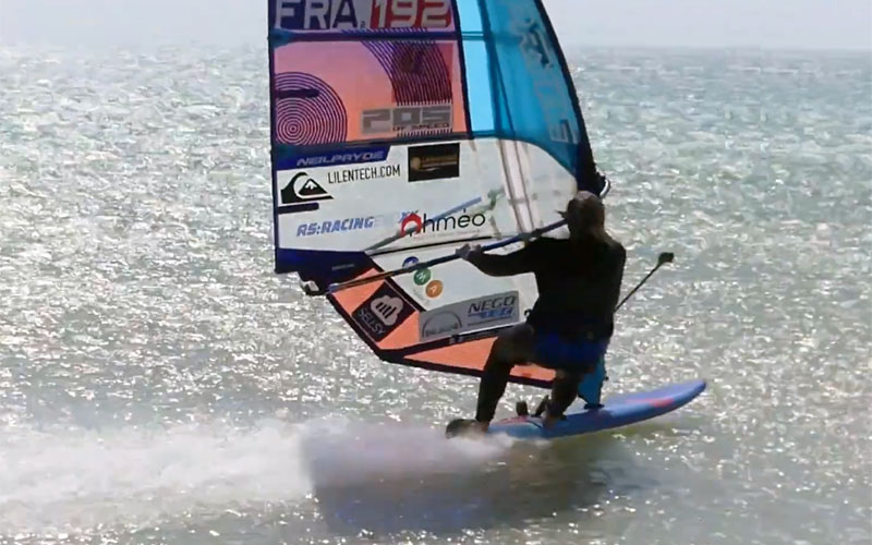 Antoine Albeau Speed Windsurfing at La Palme - Zephir Project