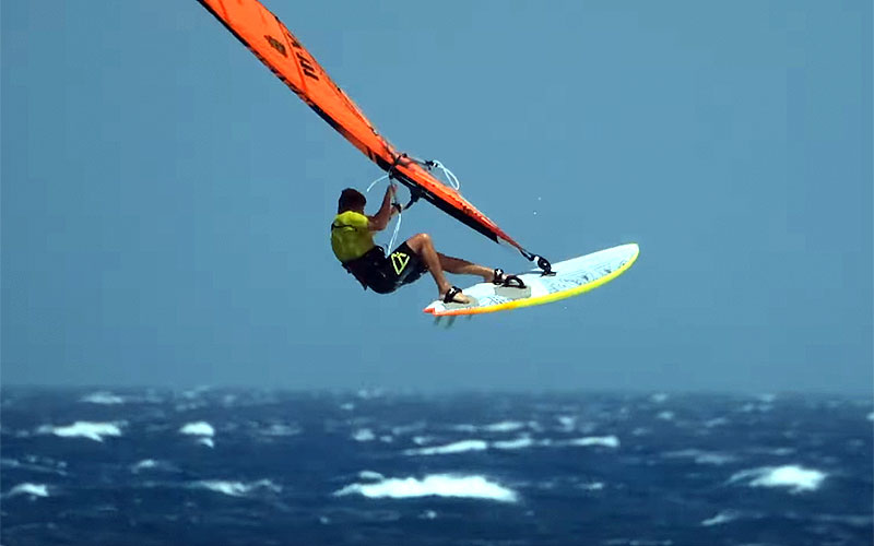 Windsurfing in Pozo Izquerido, Part 1 - Ricardo Campello