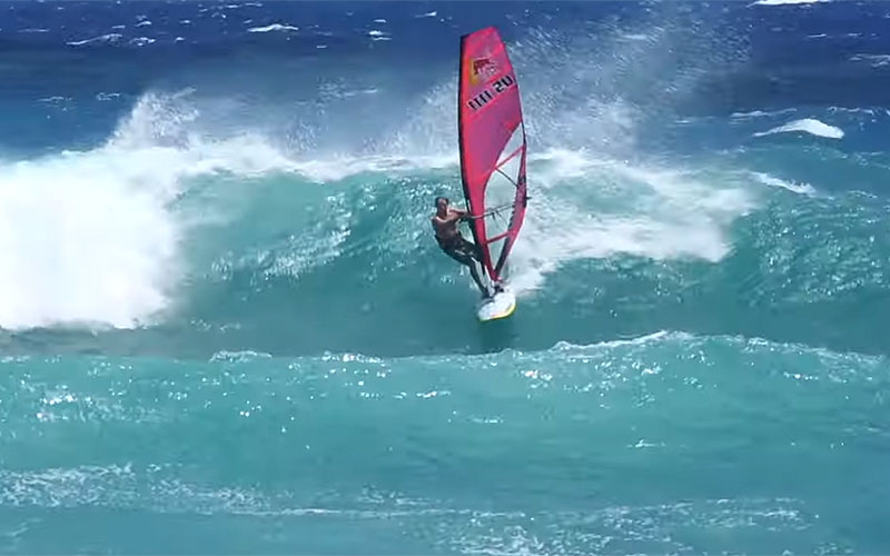 Windsurfing Diamond Head... Back to my Roots! Robby Naish WINDSURFERS