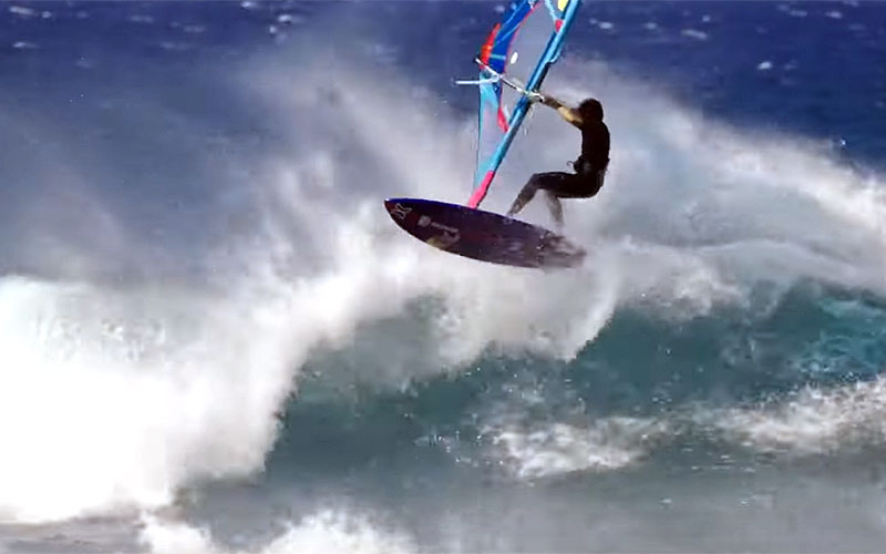 The Magic Windsurf Board for this years Aloha Classic 2022 - Kai Lenny
