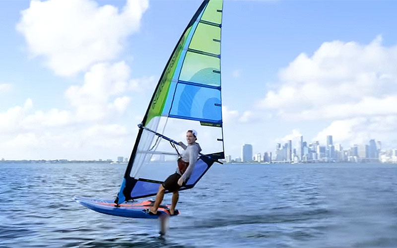 We Windsurfed The Miami Skyline - Nico Prien