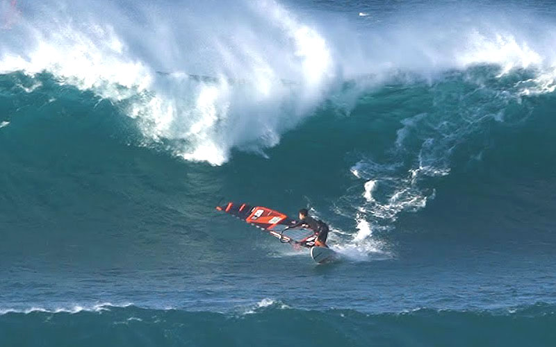Starving Windsurfing Maui - Takara Ishii