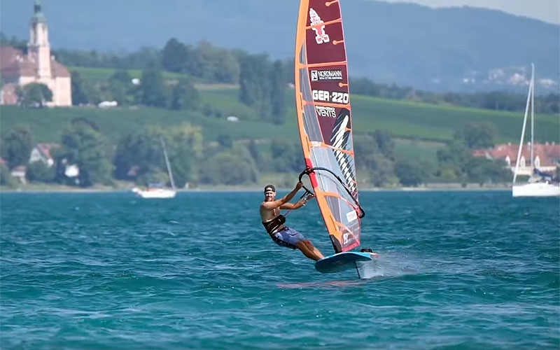 Sebastian Kördel: How To Foil With Small Wings - Starboard Windsurfing