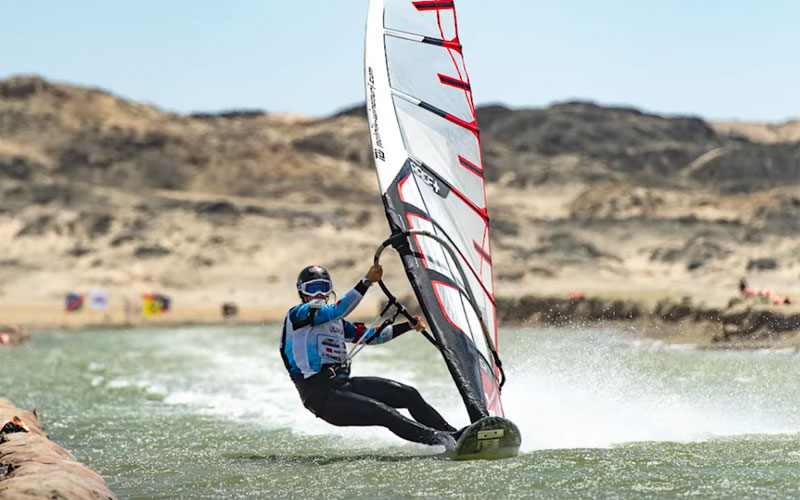 Heidi Ulrich Speed Windsurfing -  Patrik Windsurf International