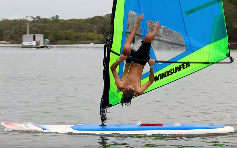 Light Wind Freestyle Lake Cootharaba 2023 WINDSURFERS