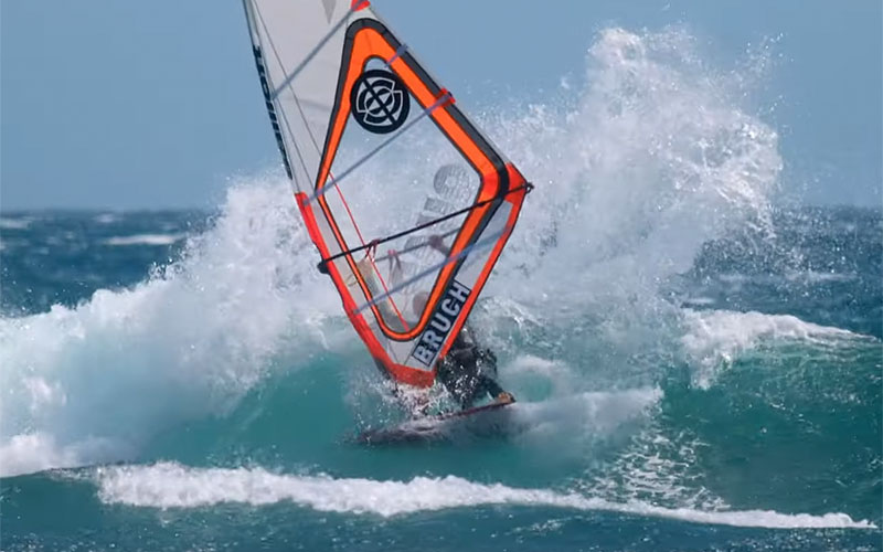 First Time on the new Sails - Dany Bruch