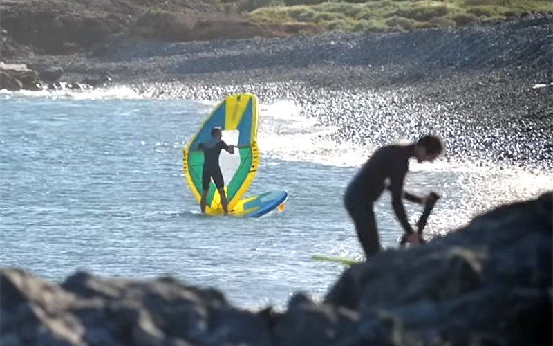 I tried an Inflatable Board & Symmetrical Rig from Decathlon - Nico Prien
