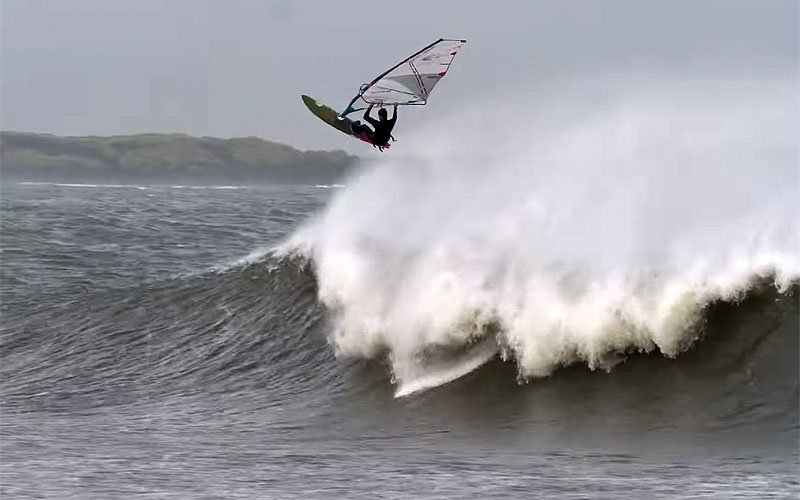 Epic Windsurfing in Iceland - Marc Paré