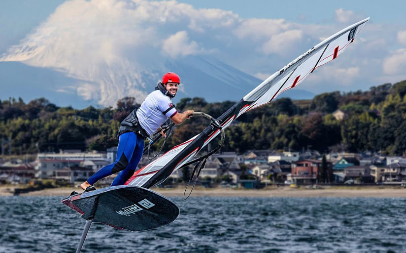 I flew halfway around the World to Windsurf in Japan - Michele Becker