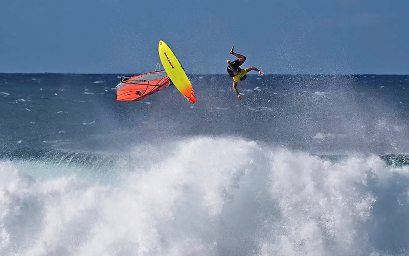 Windsurfing Wipeouts & Crashes Maui 2023 - Fish Bowl Diaries