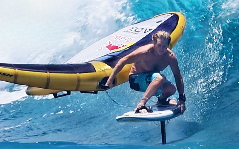 Wing Foiling: Wave Riding and Jumping - Robby Naish