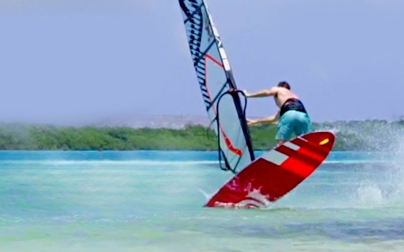 Freestyle Windsurfing Action in Bonaire -  Will Nicholls