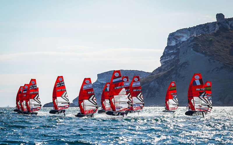 iQFOiL Open European Championship Cagliari Highlights Day 1 - iQFOiL Class