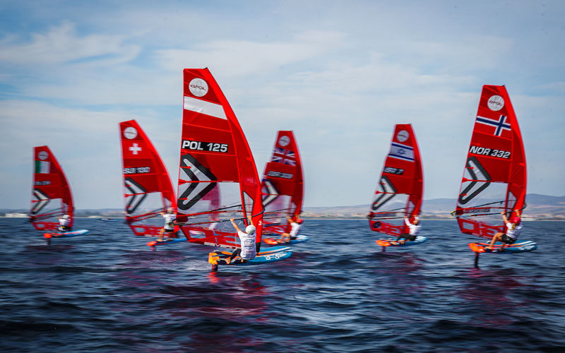 iQFOiL Open European Championship Cagliari Highlights Day 2 - iQFOiL Class