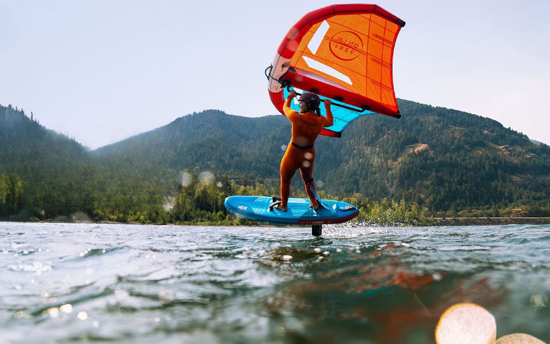 Above Air Foil - Starboard Foilboard