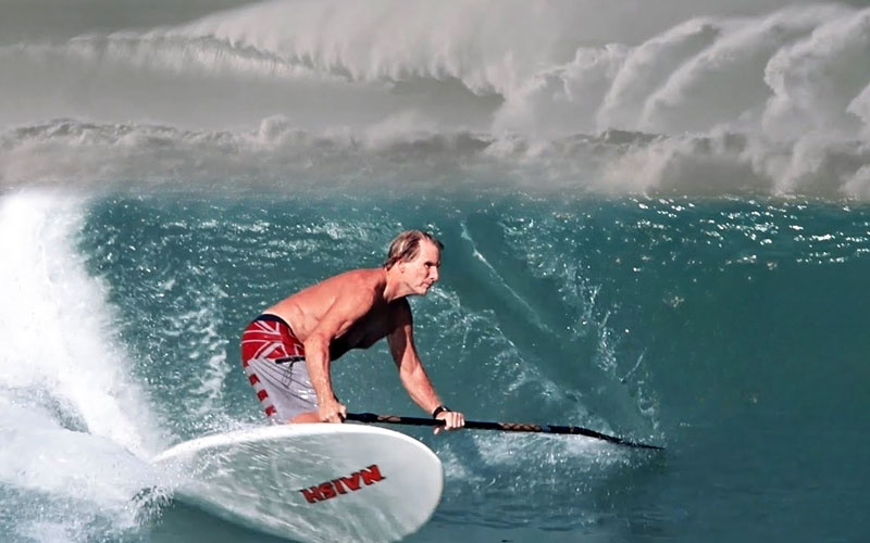 Huge Waves ... but bigger is not always better - Robby Naish