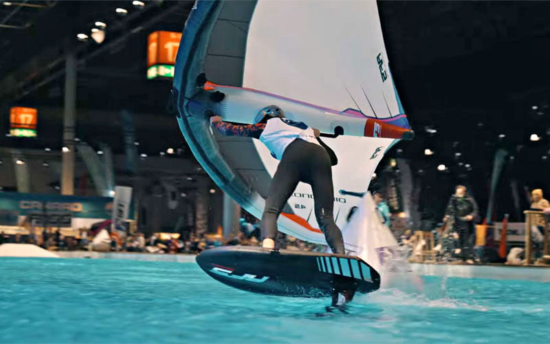 GWA Indoor World Cup Düsseldorf 2025 Highlights - Wingfoil World Tour