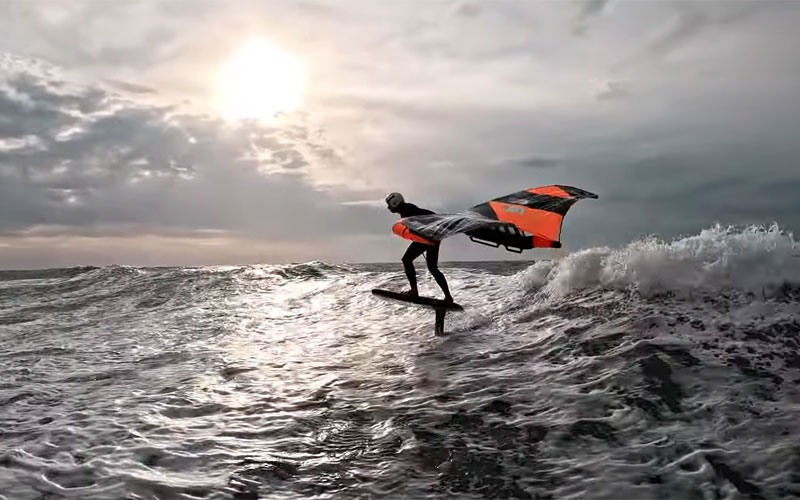 On Shore Wingfoil Session - Julien & Camille Bouyer