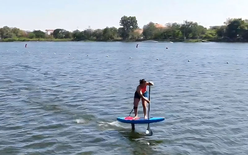 How to SUP Foil in Flatwater - Starboard Foilboard
