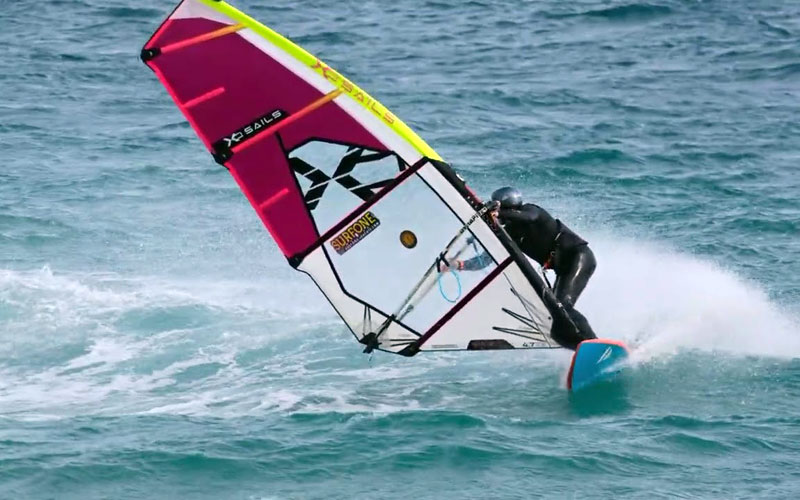 Windsurf Session in Pont des Basses - Frederic Bonet