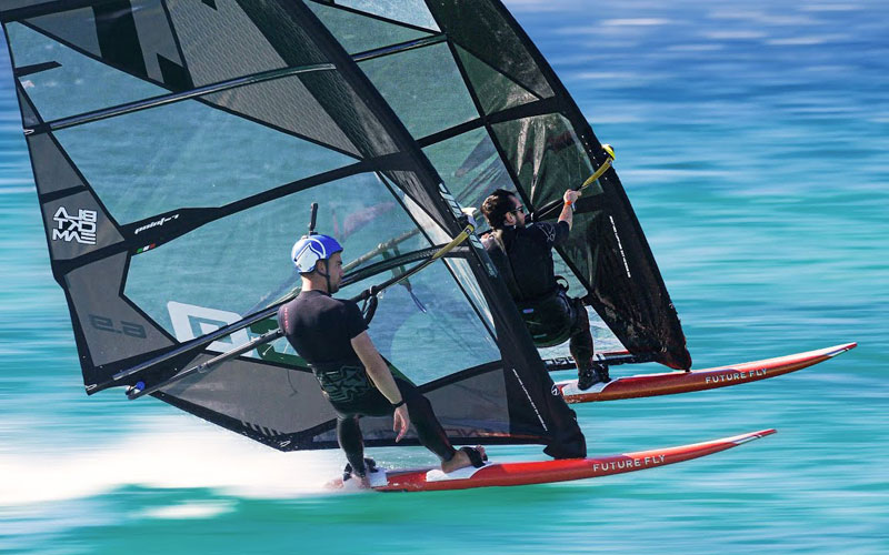 Standard Sail vs. Hardcore Race Sail - Mario Kümpel