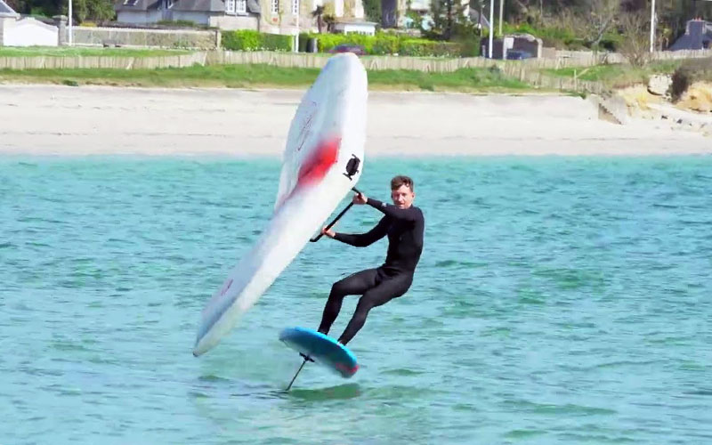 Session Wing Foil au Trez Hir - Benoit Carpentier