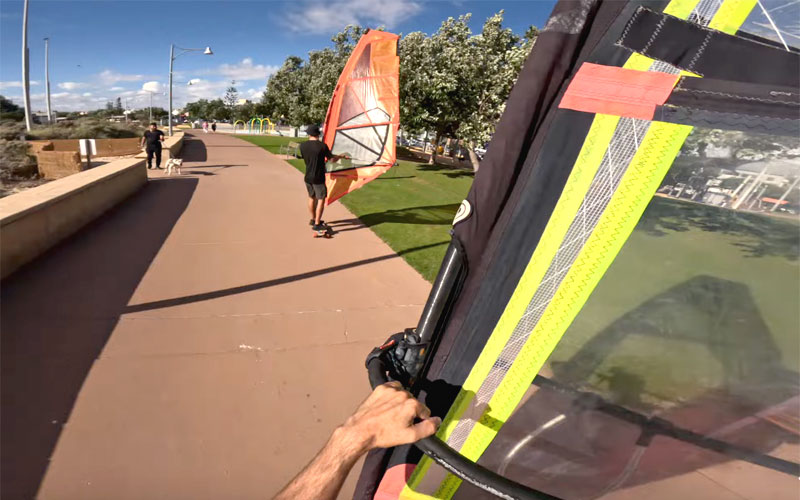 Wind Skate with Mate - Paul van Bellen