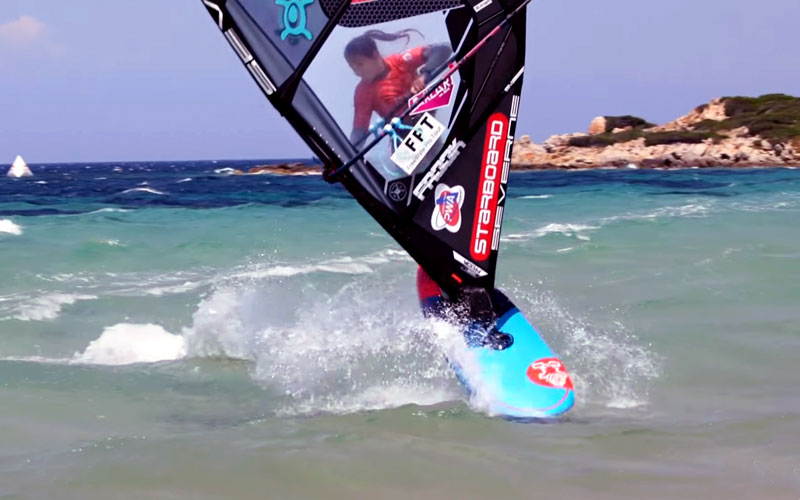Windsurfing Freestyle Pro Tour Sardinia - Bijou Shahmirian