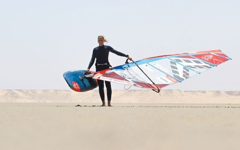 Windsurfing in Dakhla -  Oda Johanne Brdholt