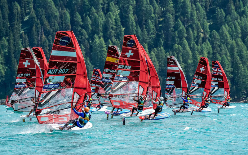 iQFOiL International Games Silvaplana 2025 Highlights Day 1 - iQFOiL Class
