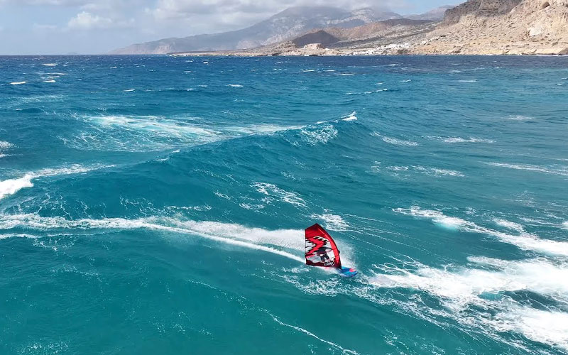 Freestyle Wave Session on Karpathos - Meiky Wieczorek
