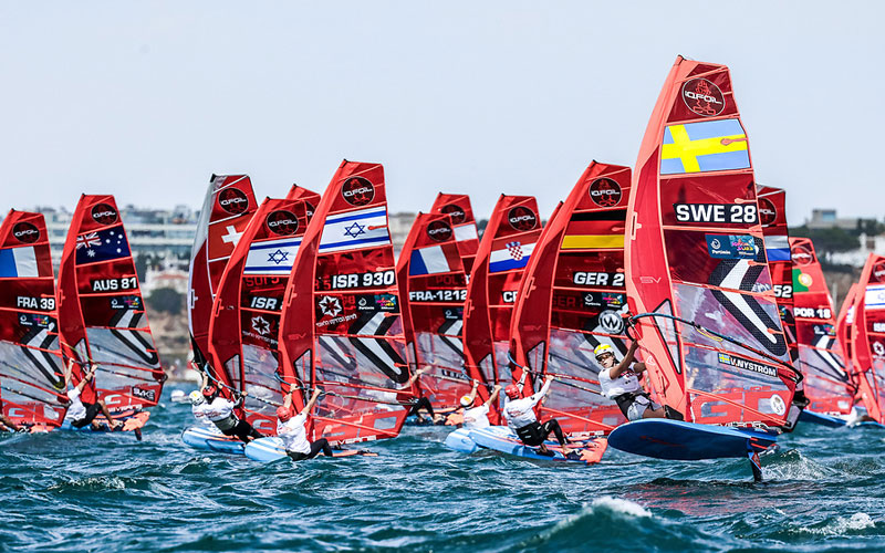 U23 World Championship Portimo 2025 Day 1 - iQFOiL Class
