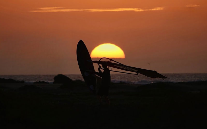 Windsurfing in Peru - Nick Spangenberg