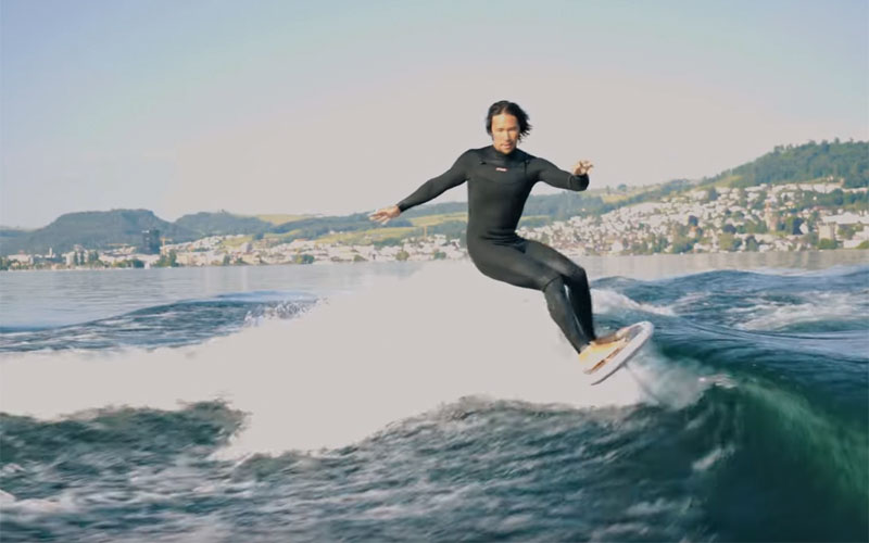 Hydro Foiling Schweiz - Josh Ku