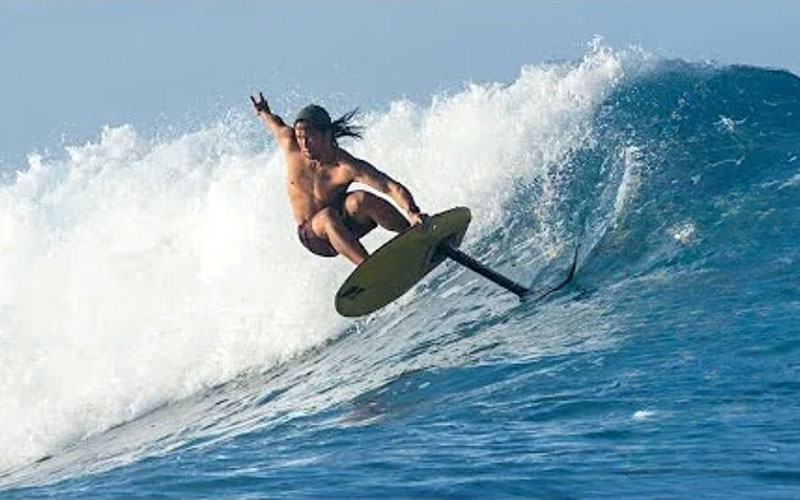 Foiling in Fiji - Josh Ku